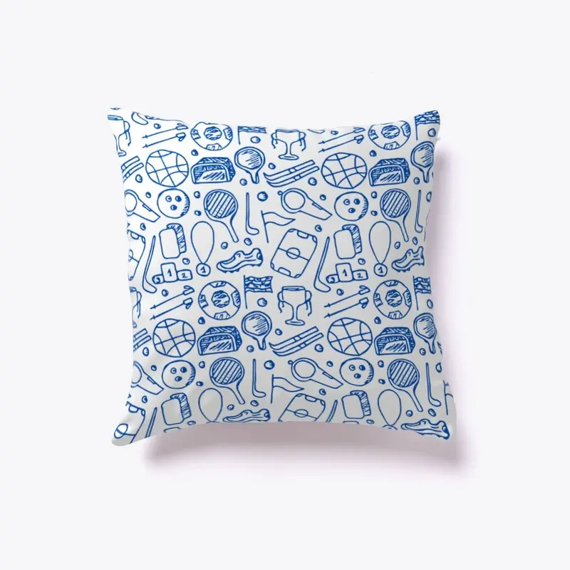 Athletics with This Eye-Catching Pillow